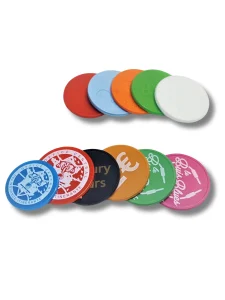 Tokens personalizados de plástico para eventos y juego